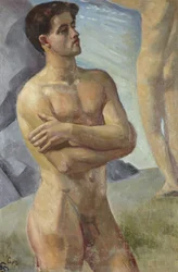 Badende Männer